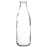 Milk Bottle with Lid 1ltr