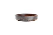Plate 13,5xH3cm Dark Brown Escura