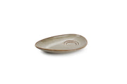 Saucer 20x13cm Grey Ceres