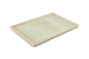 Serving Dish 28,5x20xH1,5cm Turquoise Structo