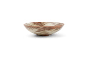 Bowl 18xH5cm Brown Brush