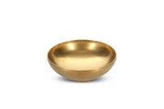 Bowl 24xH8cm Double Wall Vintage Gold Host