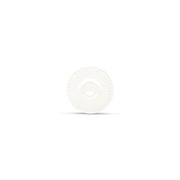 Bloom Mocha saucer 12cm white