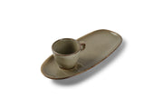 Saucer 35x15cm Universal Grey Ceres