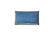 Plate 30x17cm Blue Line