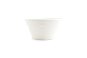 Bowl 21,5xH11cm Conical White Line