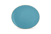 Plate 30,5x26cm Blue Collect
