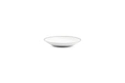 Saucer 14,5cm Black Rim Basic White