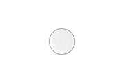 Saucer 14,5cm Black Rim Basic White
