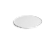 Plate 31xH1,2cm White Verso