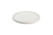 Plate 24xH2cm White Verso