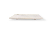 Serving Dish 35x18xH2cm White Marble Pura