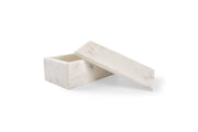 Serving Box 20x10xH7cm White Marble Pura