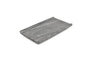 Serving Dish 25x14xH2cm Marble Black Pura