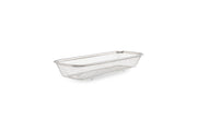 Wire basket 31x13xH5,5cm Silver Serve