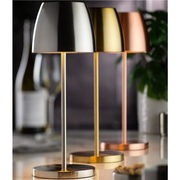 Montserrat LED Cordless Lamp 30cm - Brushed Silver - Case of 6