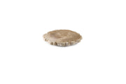 Wood Slice Porcelain Plate - Unit of 1