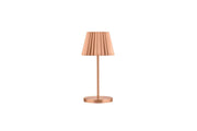 Dominca LED Cordless Lamp 26cm - Brushed Copper - Single