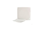 Pure White Square Plate 10.75inch / 27cm - Pack of 12