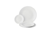 Anton Black Coupe Plate 10.75inch / 27cm - Pack of 6