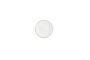 Plate 24,5cm black rim Bistro