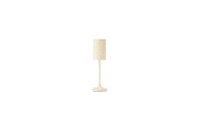 Cayman Micro LED Cordless Lamp 20cm -Ceramic Cream