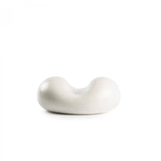 Dune Taco Plate, Matte White - unit of 1