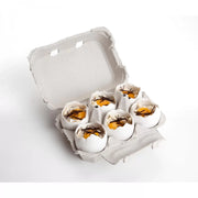 Broken Egg Porcelain Bowls  - Pack of 10