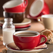 Barista Red Saucer 5.5inch/14cm - Pack of 12