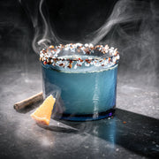 Zora Glass 21cl dark blue - set of 4