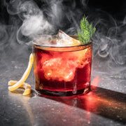 Zora Glass 21cl ochre - set of 4