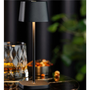 Montego Micro LED Cordless Lamp 20cm - Black - Case of 6