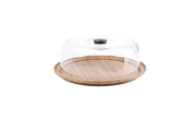 Serving Dish 30,5cm with dome Brown Buffet