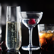 Raffles Champagne Flutes 8oz / 230ml - Pack of 6