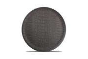 Plate 27cm Black Croco
