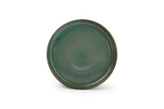 Plate 20xH2,5cm Green Munduk