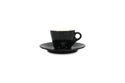 Saucer 15,5cm for Cup 16cl and Cup 20,5cl Black Barista