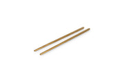 Chopstick Matte Gold Helix - Set/6