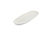 Serving Dish 34x14,5xH2,5cm White Filo