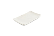 Serving Dish 23x14,5xH2,5cm Chalk White Calca