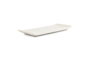 Serving Dish 29x12xH2cm Chalk White Calca