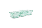 Serving Dish 32x10xH5,5cm 3 parts Green Ecovitra