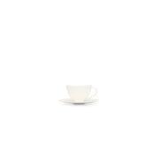 Bloom Mocha saucer 12cm white