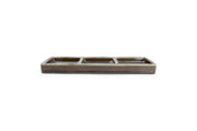Serving Dish 24x8cm Black Ceres