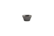 Bowl 8xH4cm Conical Black Line