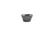 Bowl 10xH5cm Conical Black Line
