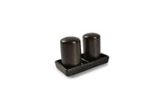 Pepper Shaker 4xH7cm Black Ceres