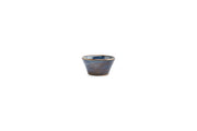 Bowl 8xH4cm Conical Blue Line