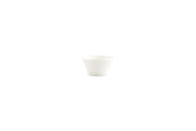 Bowl 8xH4cm Conical White Line