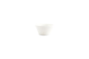 Bowl 10xH5cm Conical White Line